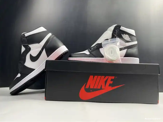 MaikeSneakers Air White 1 555088-010 Retro (2014) Black Jordan 0618